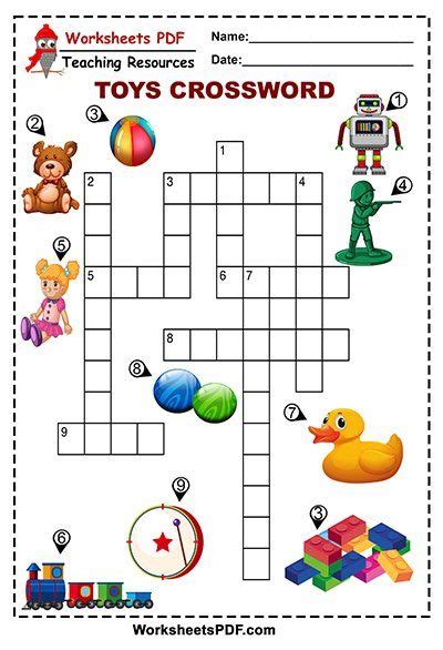 toys that start up crossword clue